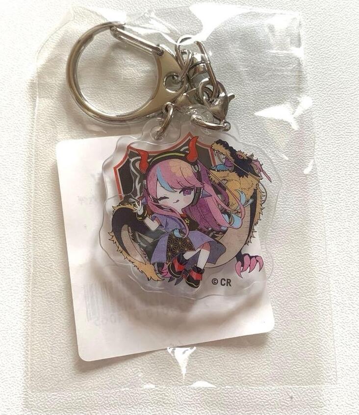 Rakuten - Crazy Raccoon　DMMスクラッチ 第六弾　Selly　2連アクリルキーホルダー