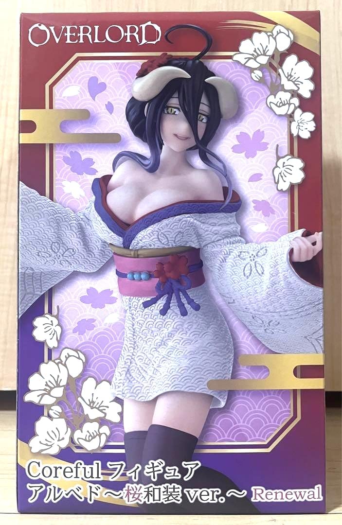 乐天商城 - オーバーロード アルベド 桜和装ver リニューアル フィギュア プライズ 4227