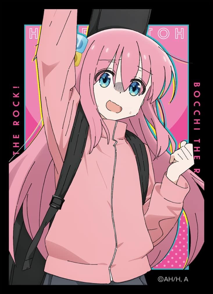 Rakuten - キャラクターカードスリーブ 「ぼっち・ざ・ろっく!」後藤ひとり（ジャンプ）