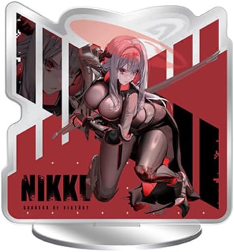 一番くじ 勝利の女神：NIKKE ニケ CHAPTER4 J賞 両面バトルアクリルスタンド THREE【紅蓮：ブラックシャドウ】