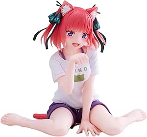 Rakuten - 五等分の花嫁∬ Desktop Cute フィギュア 中野二乃～描き下ろしCat room wear ver.～