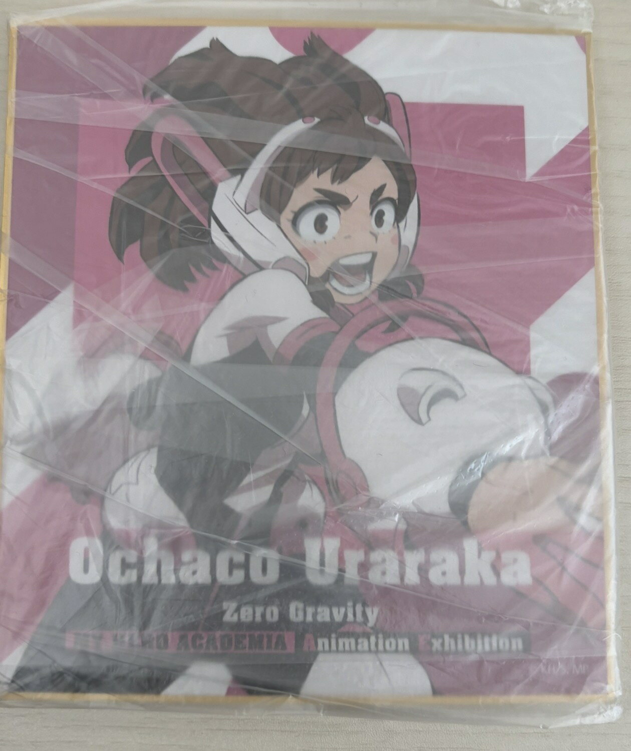 Rakuten - 僕のヒーローアカデミア アニメーション展 色紙 麗日お茶子