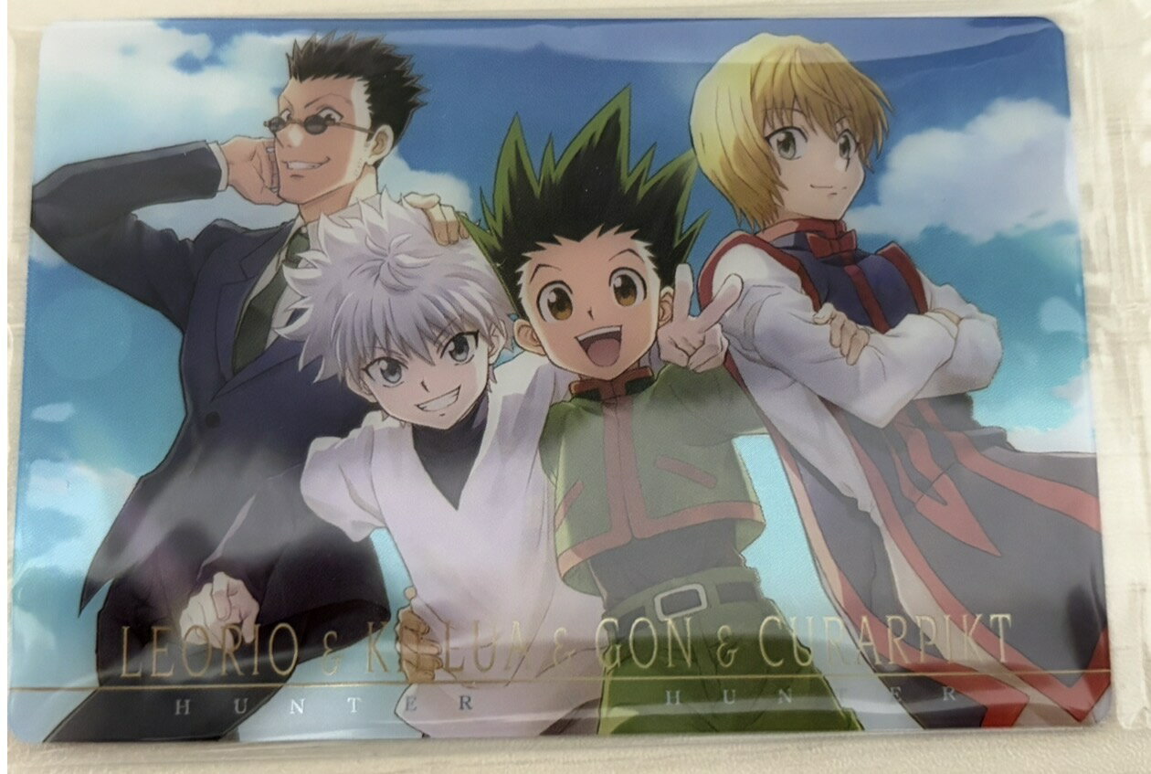 Rakuten - HUNTER×HUNTER カード ゴン キルア クラピカ レオリオ
