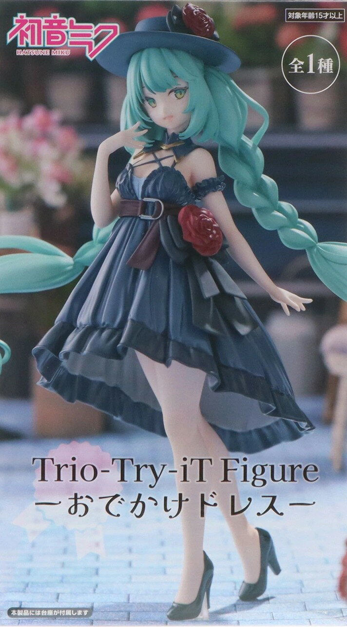 乐天商城 - 初音ミク VOCALOID　Trio-Try-iT Figure　おでかけドレス　フィギュア プライズ