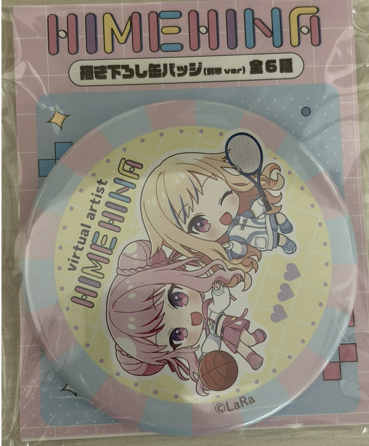 Rakuten - ヒメヒナ ラウンドワン 描き下ろし缶バッジ