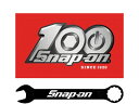 Snap-on(スナップオン)ステッカー「100th RED DECAL」
