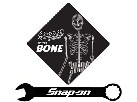 Snap-on（スナップオン）ステッカー「TO THE BONE DECAL」 1