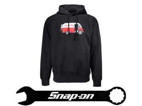 楽天shouei net shopSnap-on（スナップオン）パーカー「VINTAGE VAN BLACK HOODIE」