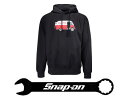 Snap-on（スナップオン）パーカー「VINTAGE VAN BLACK HOODIE」