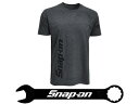 Snap-on（スナップオン）ティーシャツ「DARK HEATHER VERTICAL TEE」