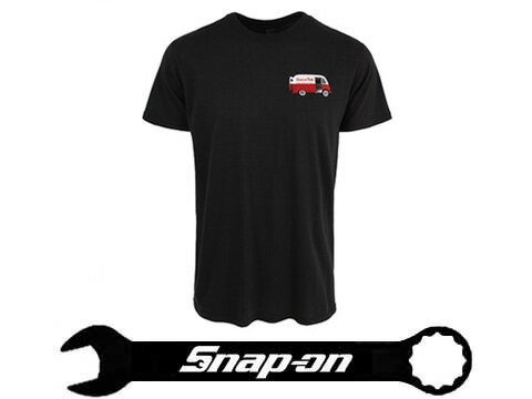 楽天shouei net shopSnap-on（スナップオン）ティーシャツ「VINTAGE VAN BLACK TEE」