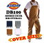 DICKIESʥǥåRINSED DUCK BIB OVERALL BROWN DUCKۥС ֥饦 1stOS