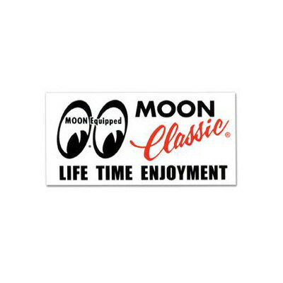 Rakuten - MOONEYES（ムーンアイズ）クラシックロゴステッカー