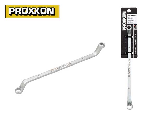 PROXXON（プロクソン）メガネレンチ,スリムライン,6×7mm【No.83870】