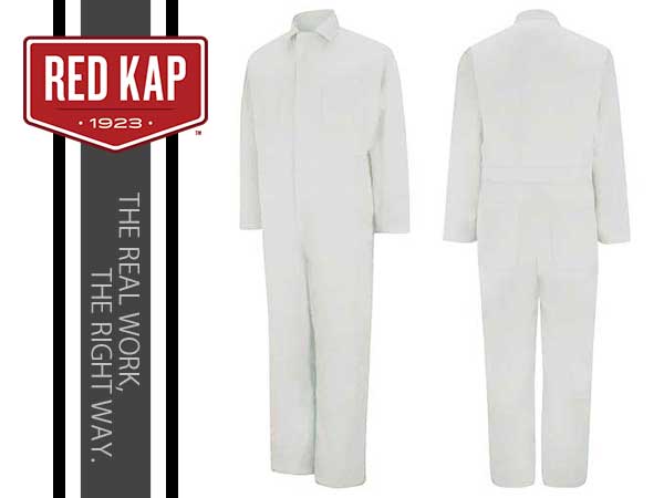 REDKAP（レッドキャップ）TWILL ACTION BACK COVERALL【WHITE】カバーオール ホワイト