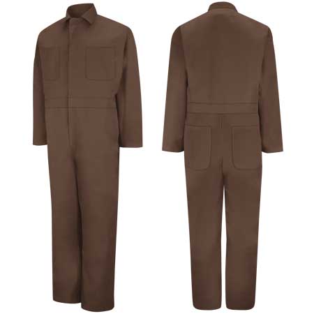 REDKAP レッドキャップ TWILL ACTION BACK COVERALL【BROWN】カバーオール ブラウン