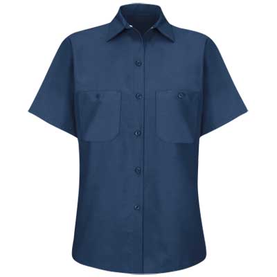 Rakuten - REDKAP（レッドキャップ）SHORT SLEEVE INDUSTRIAL SOLID WORK SHIRTショートスリーブ ワークシャツ