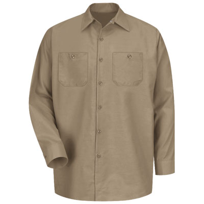 REDKAP（レッドキャップ）LONG SLEEVE INDUSTRIAL SOLID WORK SHIRTロングスリーブ ワークシャツ