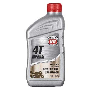 PHILLIPS 66（フィリップス66）4Tミネラルモーターオイルモーターサイクル（バイク）用SAE 20W-50,1L（1リットル）【バイク用エンジンオイル】【バイク/オートバイ/モーターサイクル/4輪バギーなど】【鉱物油】