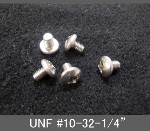 Rakuten - インチネジ（プラス鍋ねじ）UNF（ユニファイ細目）#10 32山 首下長1/4” ステンレス
