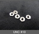 インチネジ(ナット)UNC(ユニファイ並目)#10 24山 ステンレス
