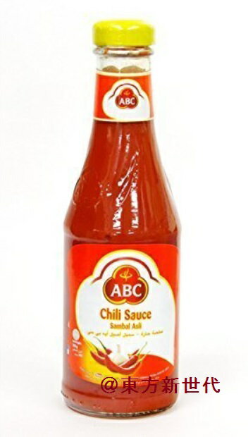 横浜中華街　インドネシア　ABCサンバルアスリ　チリソース　335ml、インドネシア料理に欠かせない激辛ソース！♪のサムネイル