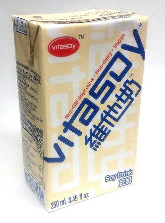 横浜中華街　ビタ ソイ豆乳　250ml 　1個紙パック入り 【維他奶・Soy Drink 豆奶】♪のサムネイル