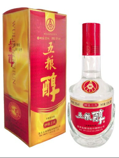 中国白酒　五粮醇（ 五糧醇 ）45度　500ML