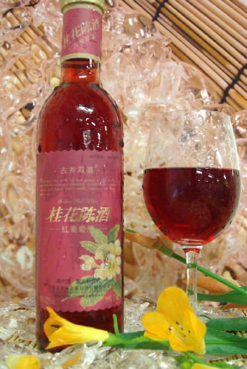 桂花陳酒☆＜紅葡萄＞12本送料無料！4980円！【マラソンsep12_関東】【RCP1209mara ...