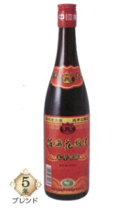 越王台　5年陳花雕　紹興酒　600ml（赤ラベル）12本X1箱、5980円・送料無料！