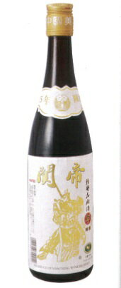 関帝　陳年15年紹興花彫酒（白ラベル）　600ml　17度、15年長期熟成、口いっぱいに広がる風格ある味わいに魅了されま…