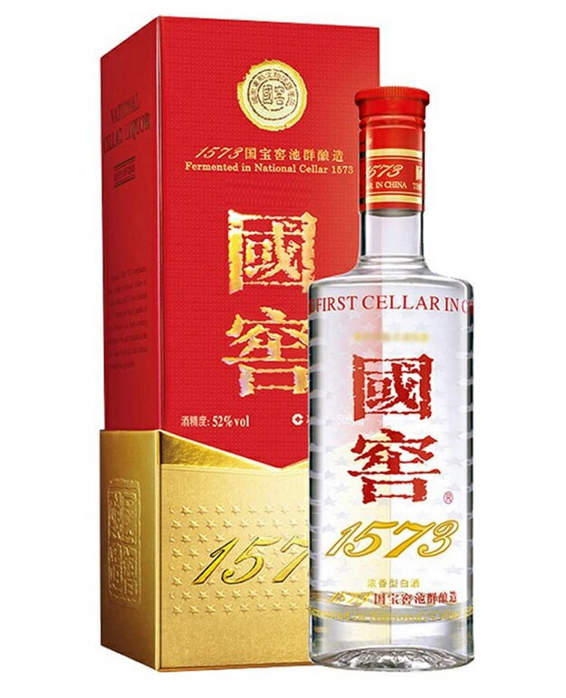 中国白酒　国窖1573　濃香型白酒 　500ml（1本）52度！ギフト特集♪