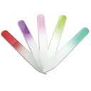 ｢メール便(日本郵便) ポスト投函 送料無料｣｢爪やすり｣グラスネイルファイル(Glass Nail File) ソフトケース付き×1個【smtb-s】