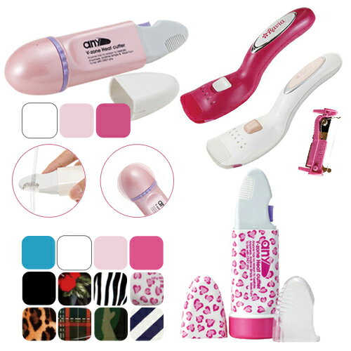 ◆「ムダ毛処理美容器具」V-Zone Heat Cutter any(エニィ) (2Way・Stylish選択)+Vライントリマーフローラ(Flora)x交換用ヒート線カートリッジ付き(計2個 ※本体装着分を含む) セット! ※完全包装でお届け致します。【smtb-s】