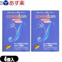 ◆｢あす楽発送 ポスト投函!｣｢送料無料｣｢スピード装着テープ式｣｢男性向け避妊用コンドーム｣ジャパンメディカル スピードーム500(Speedom)(4個入り) x2個セット(計8個) ※完全包装でお届け致します。【ネコポス】【smtb-s】