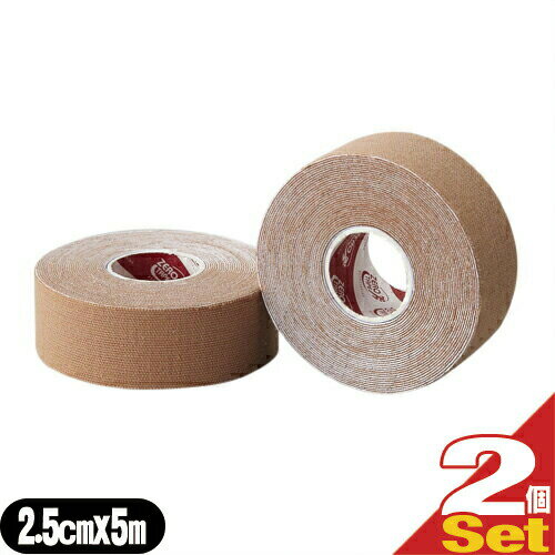 「ネコポス送料無料」「テーピングテープ」ユニコ ゼロテープ ゼロテックス キネシオロジーテープ(UNICO ZERO TEX KINESIOLOGY TAPE) 25mmx5mx2巻 【smtb-s】