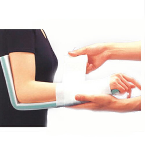 ｢副木材料｣日本シグマックス ソフトスプリントx1本 (M、Lから選択) - ギプス。亜鉛メッキ鉄線をウレタ..