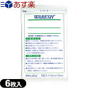 ｢あす楽発送 ポスト投函!｣｢送料無料｣｢貼付型冷却材｣｢アイシング｣｢冷却シート｣テイコクファルマケア ウォレッシュ(WARESH) 6枚入りx1袋 