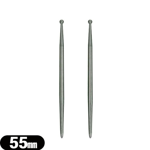 ｢ネコポス送料無料｣｢接触鍼｣前田豊吉商店 小里式てい鍼 チタン(ていしん/錠針/テイ鍼/テイ針/てい針/錠鍼) 55cm x 2本セット｢J25-106｣ - 金属アレルギーの方に使用します。【smtb-s】