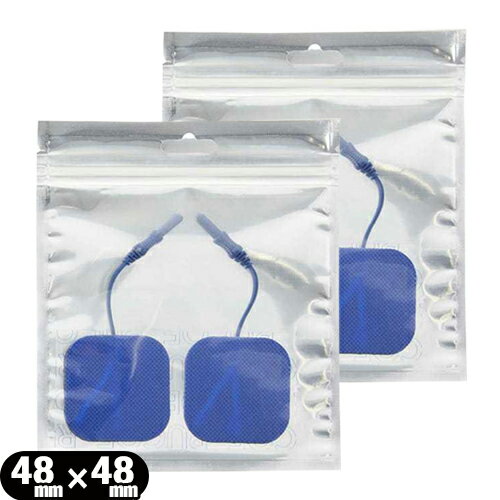 ｢メール便(日本郵便) ポスト投函 送料無料｣｢コンディショニングケア機器｣伊藤超短波 RUCOE(ルコエ) 粘着パッド 48x48mm (2枚入) x 2パックセット 【smtb-s】