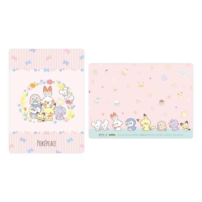 【公式】ポケットモンスター 下敷き ポケピース フラワー