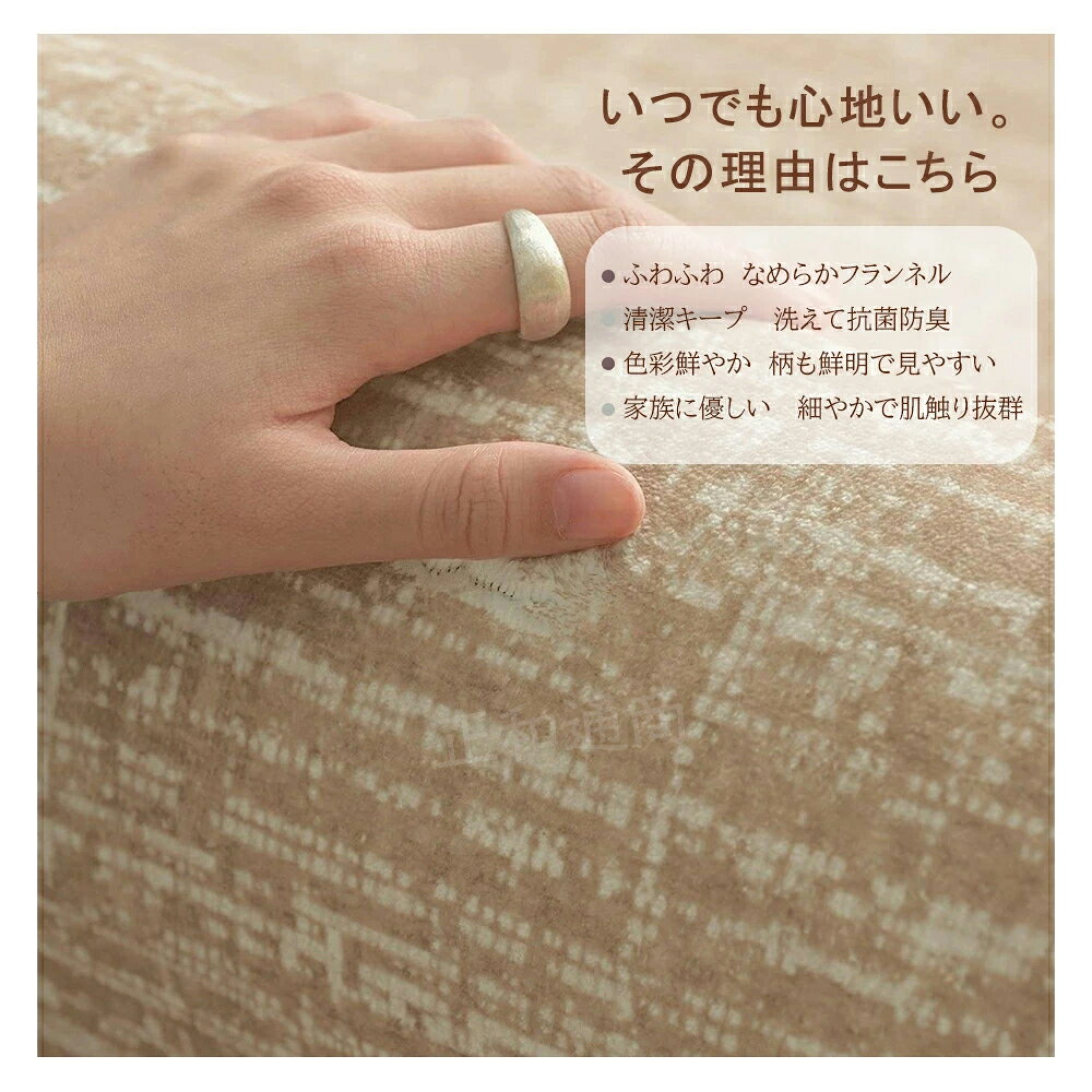 ラグ 北欧 カーペット 洗えるラグ おしゃれ 北欧 防ダニ 夏 冬 床暖房対応 オール...