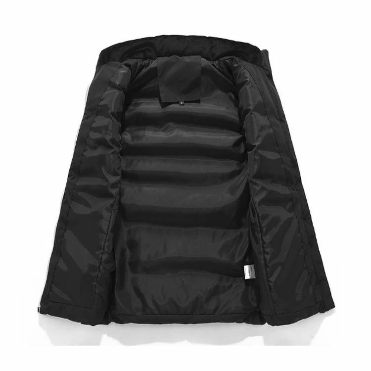 Show Case 楽天市場店のフェイ ジップアップ 防寒 前開き ブルゾン 中わた 暖かい 冬 ゴルフ 中綿 メンズ あったか 中綿ベスト 立ち襟｜アングル3