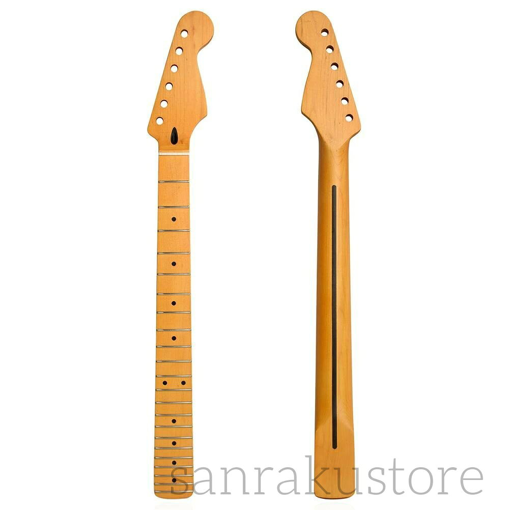 商品情報商品名エレキギター ギターネック 22フレット DIY ギターパーツ ギター修理 ギターアクセサリー ギター愛好家向け仕様フレット:22フレットネック:カナディアンメイプルネック指板:カナディアンメイプル色:マットイエローペグ穴直径:10mm(0.4インチ)ネック長さ:66.5cm(26.2インチ)ネック深さ:約15mm(0.6インチ)指板付き深さ:2.3cm(0.9インチ)かかとの深さ:約2.0cm(0.8インチ)指板付きかかと深さ:2.6cm(1.0インチ)サイズ:約66.5 × 5.6 × 2.5cm(26.2 × 2.2 × 1.0インチ)重量:630gセット内容ギターネック ×1商品説明22フレットのギターネックはカナディアンメイプルを採用し、耐久性と安定性に優れた構造。DIYギター製作、ギター修理、改造、練習用として使いやすく、初心者から愛好家まで幅広く対応します。滑らかな手触りで演奏性も高く、ギターをより快適な状態にカスタムできます。用途ギター修理/ギター改造/自作ギター/演奏練習/ギターアクセサリー交換/メンテナンス注意事項・手動測定による1〜2cmの誤差があります。・撮影環境により実物の色味と異なる場合があります。・製造時期によりデザイン・仕様が変更される場合があります。エレキギターネック 交換 22フレット