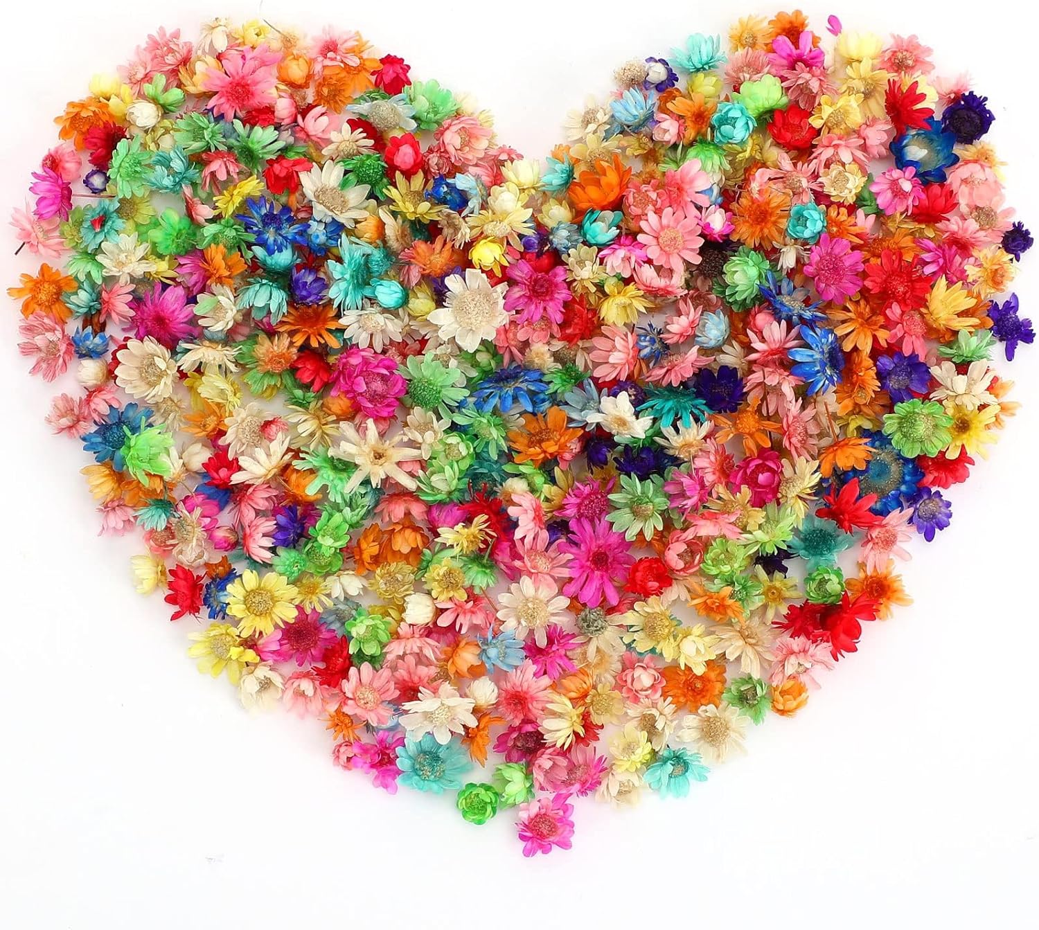 ドライフラワー レジン用 400個入り 押し花 乾燥シート レジン 花材 マルチカラー パーツ ホログラム