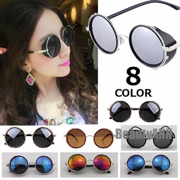 新生活 サングラス レディース運転 おしゃれ レトロ風 UVカット99％ 紫外線対策 丸形 メンズ 日焼け防止 かわいい 大きめ 眼鏡 ケース付き ギフト プレゼント 男女兼用