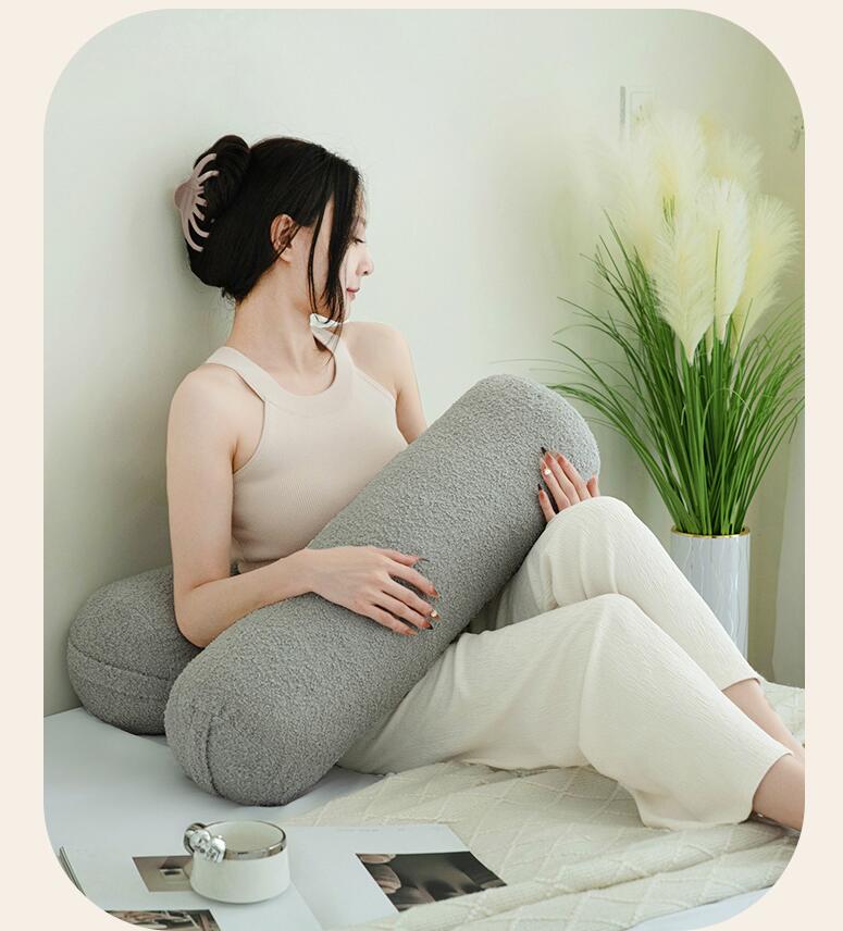 筒型 抱きまくら ロング クッション 80×20cm 60×20cm 長い だきまくら 横向き寝 腰...