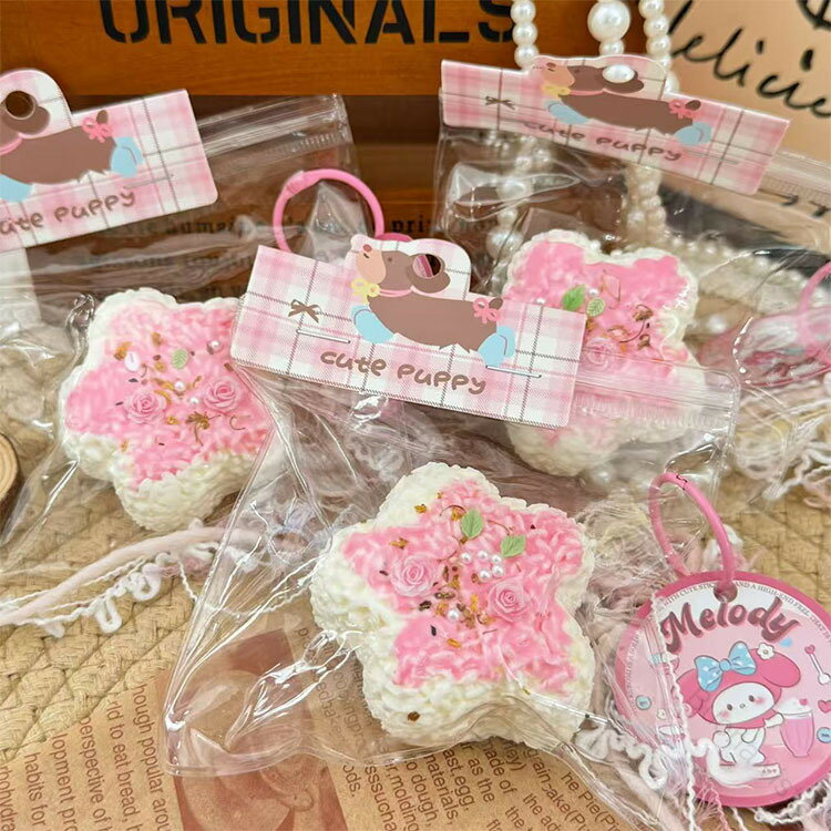 スクイーズ メロジョイ 低反発 大福 桜 さくら ぷにぷに ふわふわ おもちゃ 肉球 感触 プッシュ 神ふわ ままごと サプライズ お握り おにぎり ストレス解消 オ こども 子供 もちもち 3