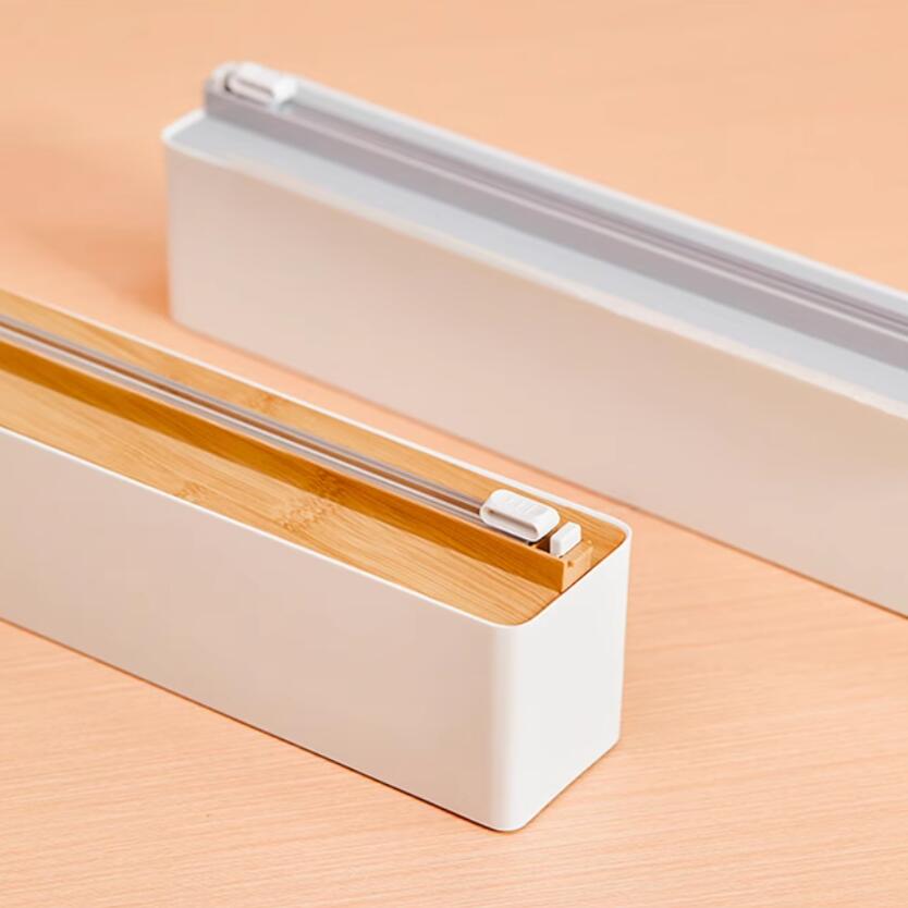 ラップケース ラップカッター ラップカ キッチン用品 食器 調理器具 続々入荷中 グレー 木目