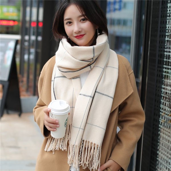 乐天商城 - レディース マフラー 女性用 ストール プレゼント クリスマス ギフト 秋冬 バレンタイン フラー かわいい